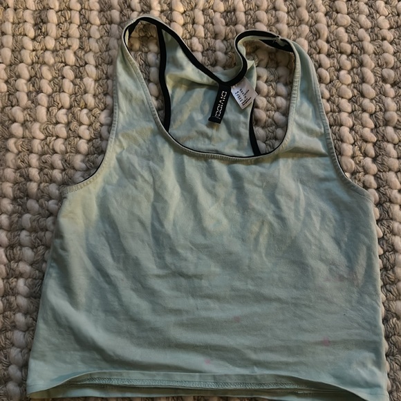 Light blue Cropped Sports Tank by H&M - Picture 3 of 5